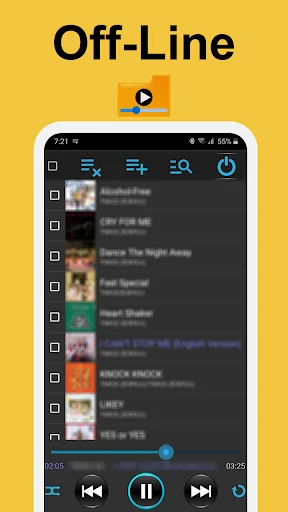 Music Player: Folder Music+ ڈاؤن لوڈ کریں – بہترین آف لائن اور کلاؤڈ میوزک پلیئر - Screenshot 2