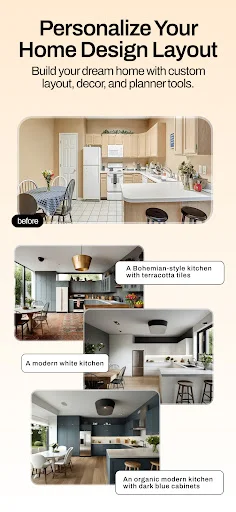 Remodel AI ڈاؤن لوڈ کریں – گھر کی تزئین و آرائش کے لیے بہترین ایپ - Screenshot 6