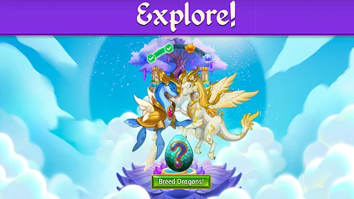 Merge Dragons ڈاؤن لوڈ کریں – دلچسپ ڈریگن پزل گیم - Screenshot 22