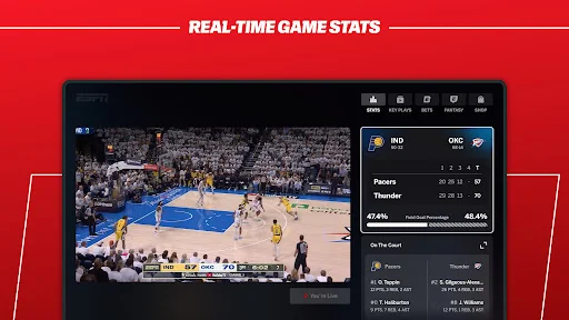 ESPN ایپ ڈاؤن لوڈ کریں – کھیلوں کے تازہ ترین اسکورز اور لائیو اپ ڈیٹس حاصل کریں - Screenshot 27