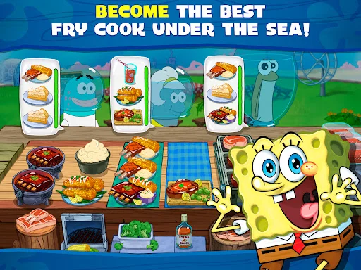 SpongeBob: Krusty Cook-Off ڈاؤن لوڈ کریں – بہترین کوکنگ گیم - Screenshot 17