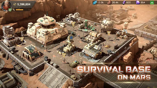 Marsaction: Infinite Ambition ڈاؤن لوڈ کریں – مریخ پر بقا کی جنگ - Screenshot 5