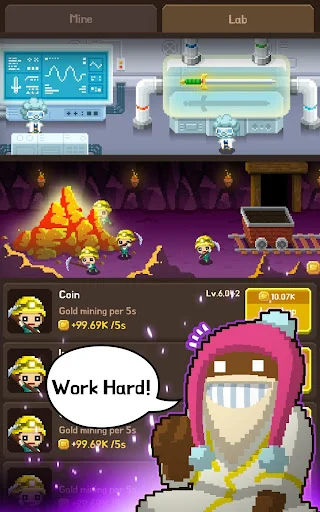 Videogame Guardians ڈاؤن لوڈ کریں – بہترین ریٹرو آئیڈل آر پی جی گیم - Screenshot 15