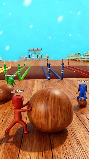 Snow Race 3D ڈاؤن لوڈ کریں – بہترین برفانی ریسنگ گیم - Screenshot 22