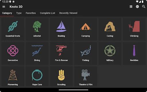 Knots 3D ڈاؤن لوڈ کریں – 220 سے زائد گرہ باندھنے کا بہترین طریقہ - Screenshot 17