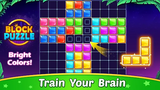 Block Puzzle ڈاؤن لوڈ کریں – کلاسک ٹیٹریس اسٹائل آف لائن گیم - Screenshot 10