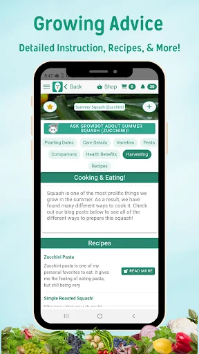 Seed to Spoon ڈاؤن لوڈ کریں – باغ بانی اور پودوں کی دیکھ بھال کے لیے بہترین ایپ - Screenshot 6