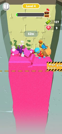 Dig Gem Mining ڈاؤن لوڈ کریں – دلچسپ خزانے کی تلاش کا کھیل - Screenshot 22