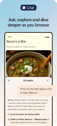 Microsoft Edge Beta ڈاؤن لوڈ کریں – AI اور Copilot کے ساتھ تیز ترین براؤزنگ - Screenshot 3