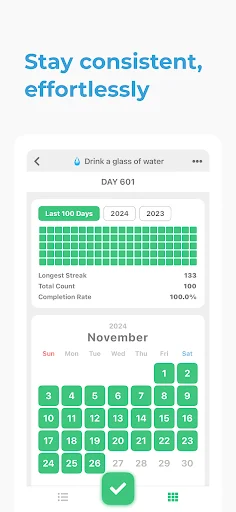 Habit Streak Tracker ایپ ڈاؤن لوڈ کریں – روزانہ کی عادات بنائیں - Screenshot 4