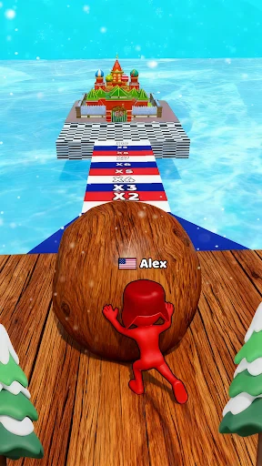 Snow Race 3D ڈاؤن لوڈ کریں – بہترین برفانی ریسنگ گیم - Screenshot 16