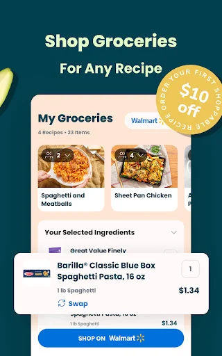 SideChef ڈاؤن لوڈ کریں – مزیدار ترکیبیں اور میل پلان مفت - Screenshot 12
