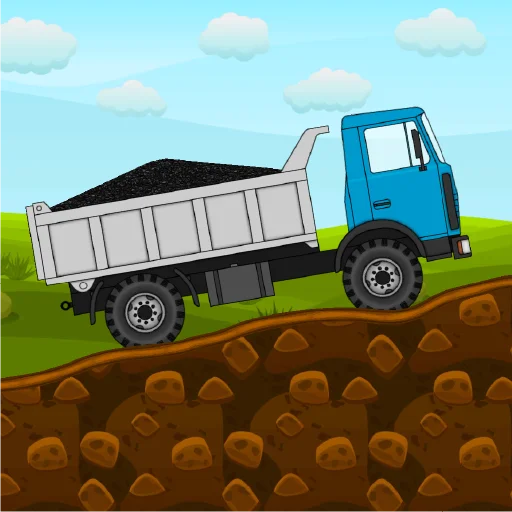 Mini Trucker ڈاؤن لوڈ کریں – بہترین 2D آف روڈ ٹرک سمیلیٹر گیم
