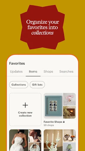 Etsy ایپ ڈاؤن لوڈ کریں – منفرد اور ہینڈ میڈ اشیاء کی آن لائن خریداری - Screenshot 8