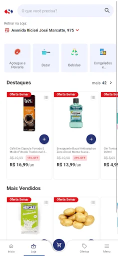 Semar Entrega ڈاؤن لوڈ کریں – آن لائن سپر مارکیٹ ایپ - Screenshot 5