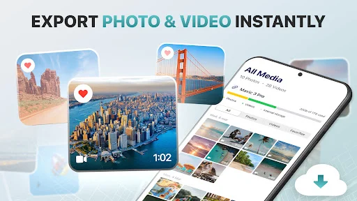 Fly Go 4 Drone Camera Control ڈاؤن لوڈ کریں – بہترین ڈرون کنٹرولر - Screenshot 7