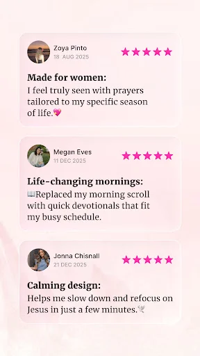 Bible For Women ڈاؤن لوڈ کریں – خواتین کے لیے روزانہ بائبل اور دعائیں - Screenshot 8
