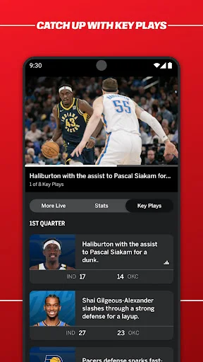 ESPN ایپ ڈاؤن لوڈ کریں – کھیلوں کے تازہ ترین اسکورز اور لائیو اپ ڈیٹس حاصل کریں - Screenshot 6