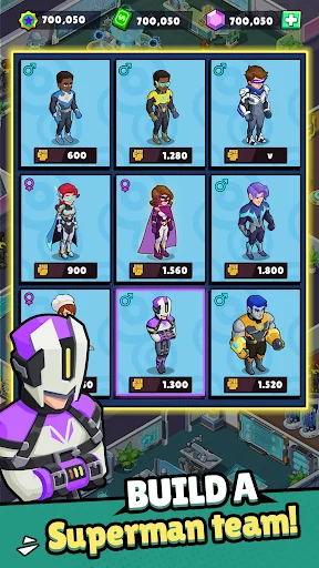 Idle Superpower School ڈاؤن لوڈ کریں – سپر پاور اسکول گیم - Screenshot 5